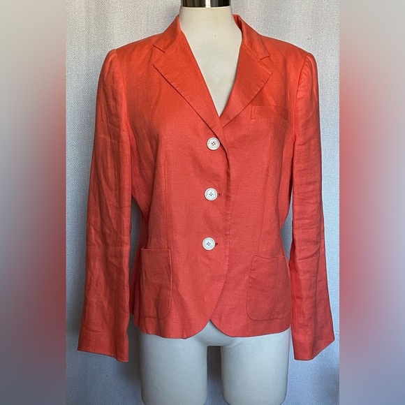 Lauren.Ralph Lauren. Linen blazer